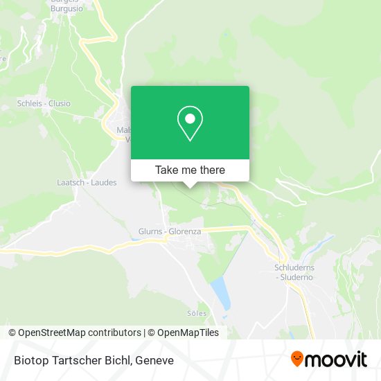 Biotop Tartscher Bichl map