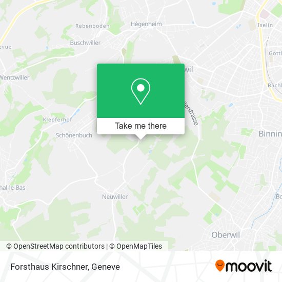 Forsthaus Kirschner map