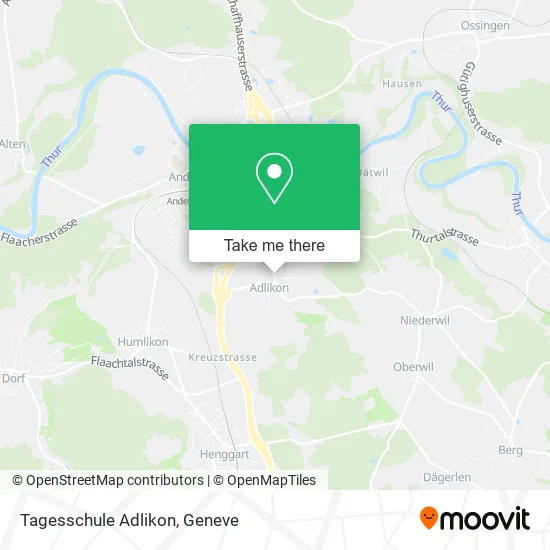 Tagesschule Adlikon map