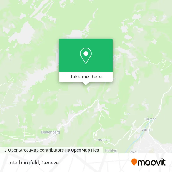 Unterburgfeld map