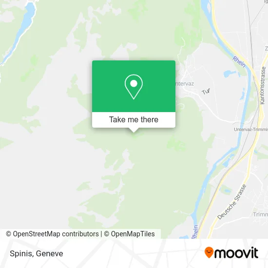 Spinis map