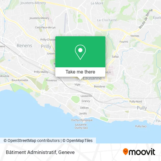 Bâtiment Administratif map