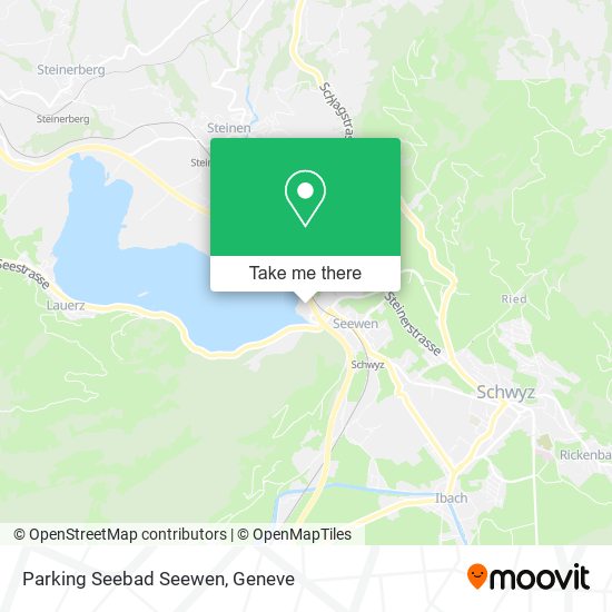 Parking Seebad Seewen map