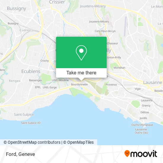 Ford map
