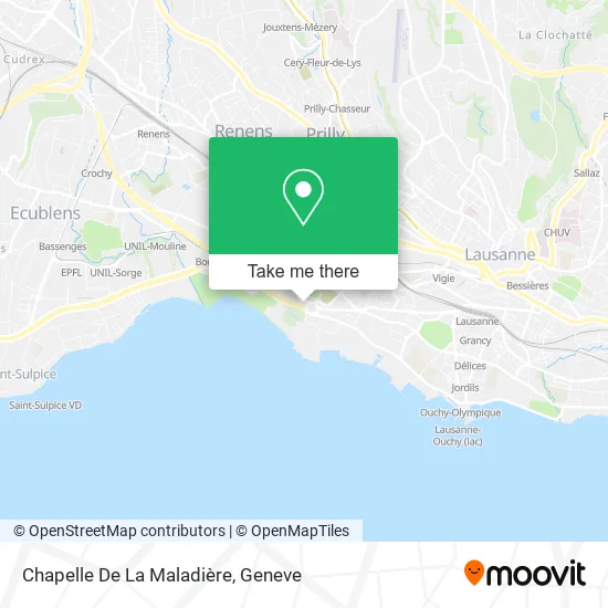 Chapelle De La Maladière map