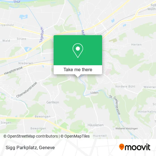 Sigg Parkplatz map