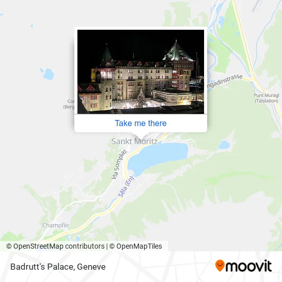 Badrutt's Palace map