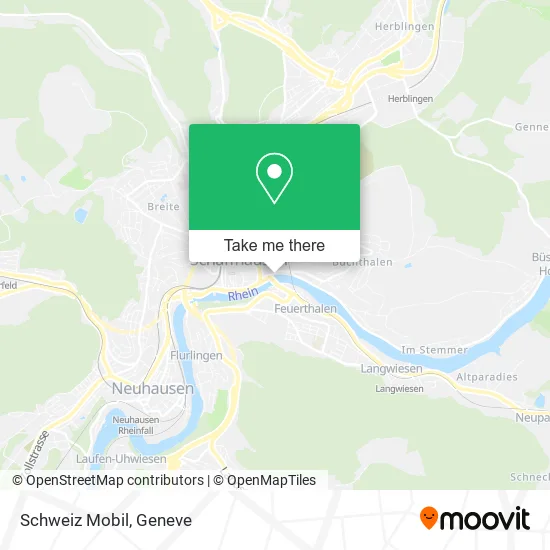 Schweiz Mobil map
