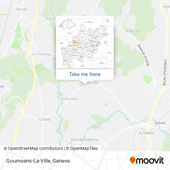 Goumoens-La-Ville map