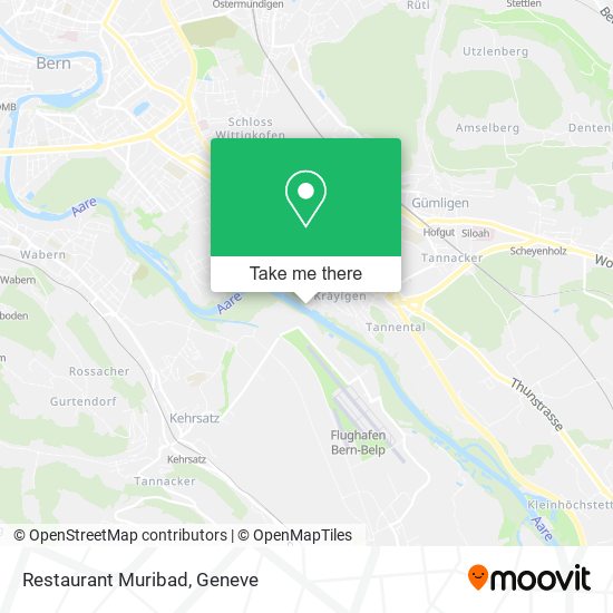 Restaurant Muribad map