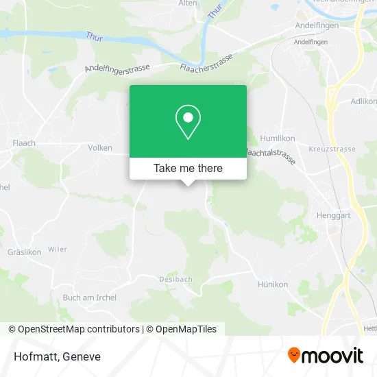 Hofmatt map