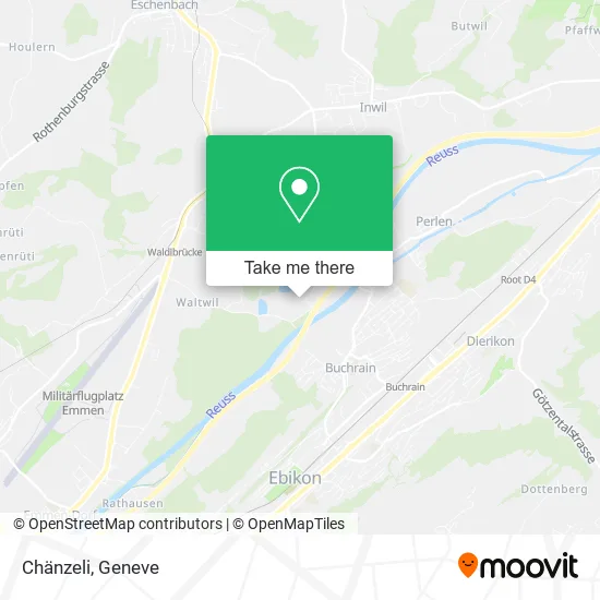 Chänzeli map