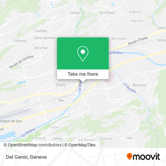 Del Genio map