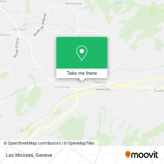 Les Mosses plan