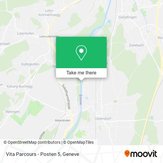 Vita Parcours - Posten 5 map