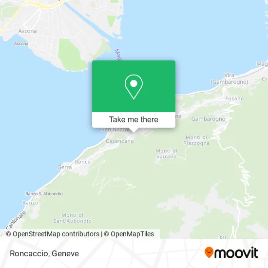 Roncaccio map
