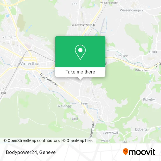 Bodypower24 map