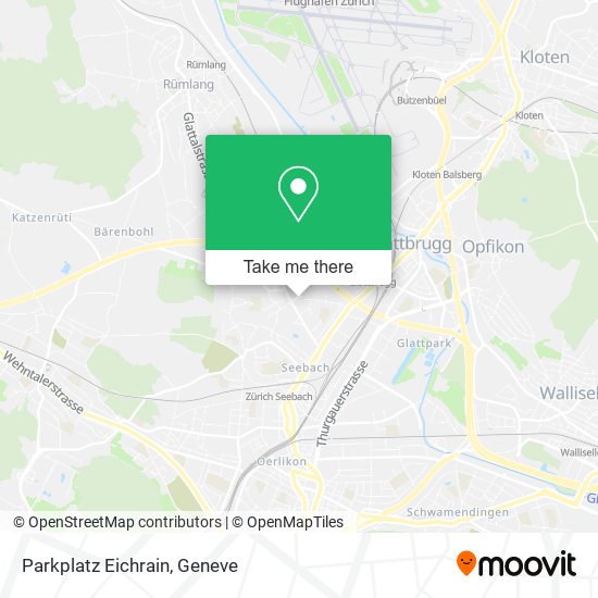 Parkplatz Eichrain map