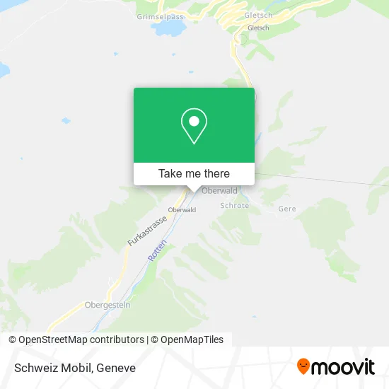 Schweiz Mobil map
