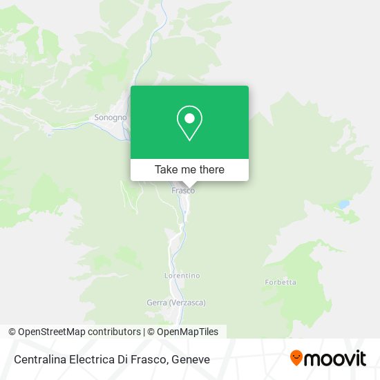 Centralina Electrica Di Frasco map
