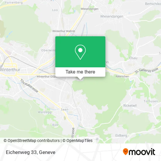 Eichenweg 33 map