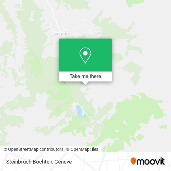 Steinbruch Bochten map