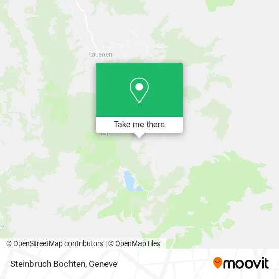 Steinbruch Bochten map