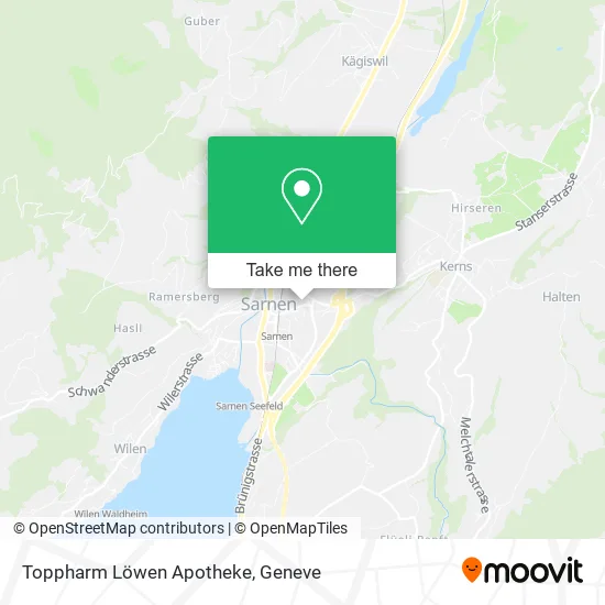 Toppharm Löwen Apotheke map