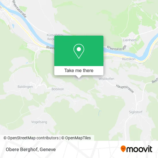 Obere Berghof map
