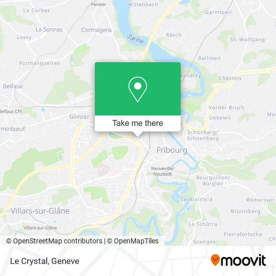 Le Crystal map