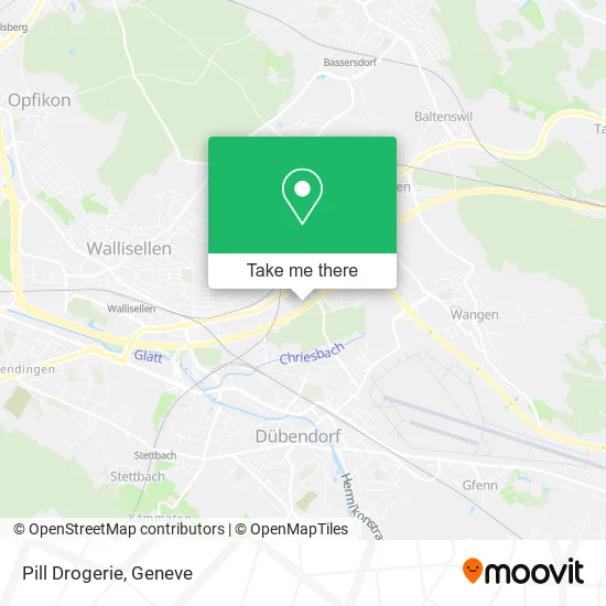 Pill Drogerie map