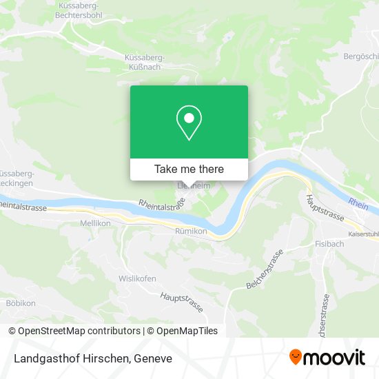 Landgasthof Hirschen map