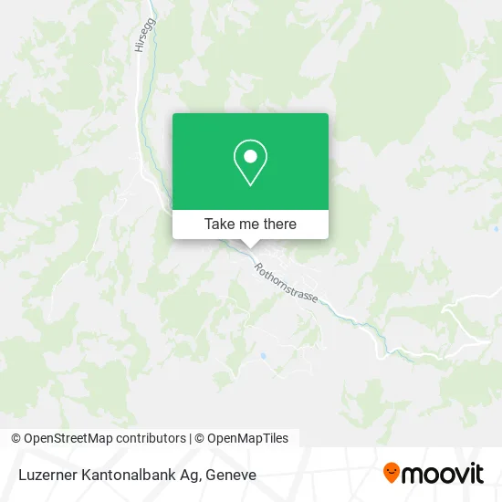 Luzerner Kantonalbank Ag map