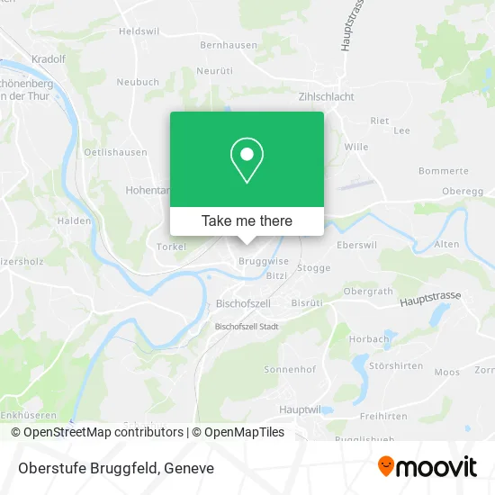 Oberstufe Bruggfeld map