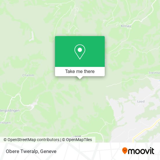 Obere Tweralp map