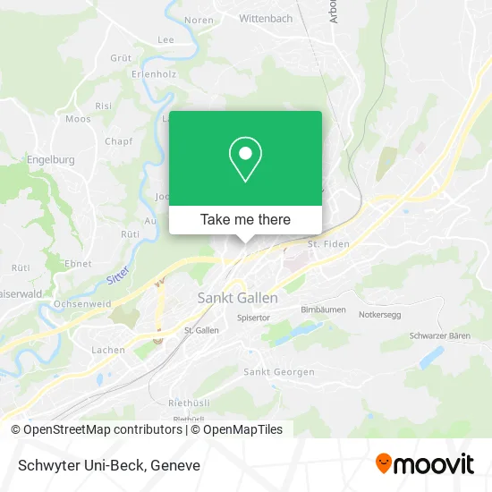 Schwyter Uni-Beck map