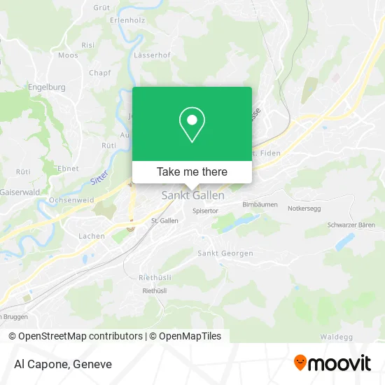 Al Capone map