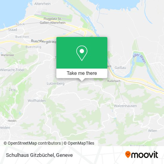 Schulhaus Gitzbüchel map