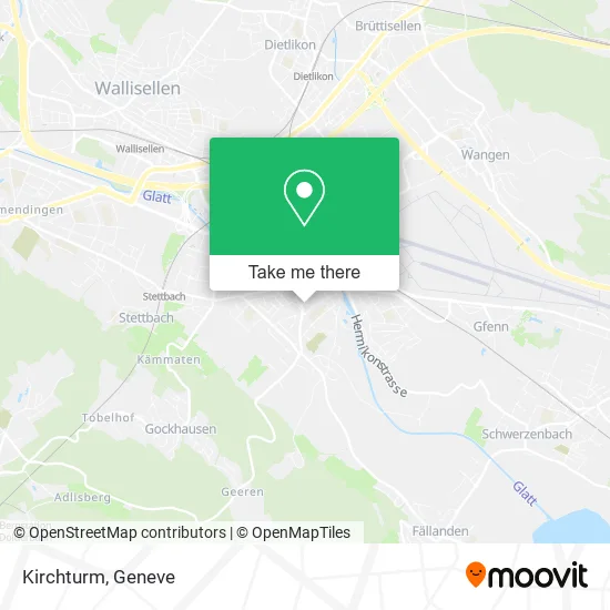 Kirchturm map