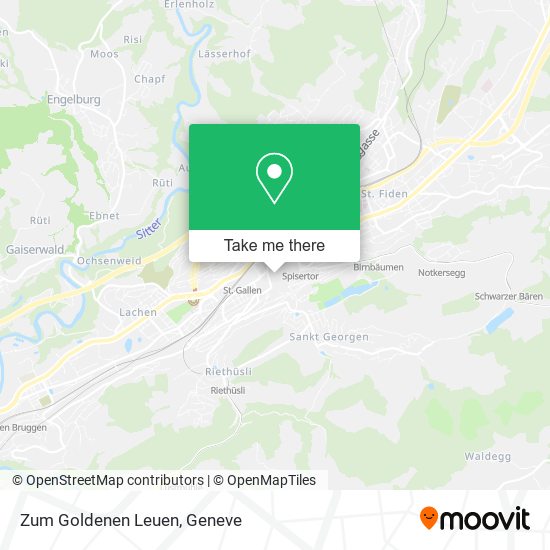 Zum Goldenen Leuen map