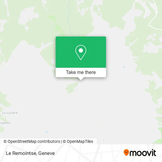 Le Remointse map