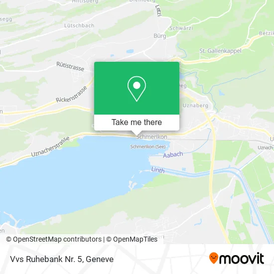 Vvs Ruhebank Nr. 5 map