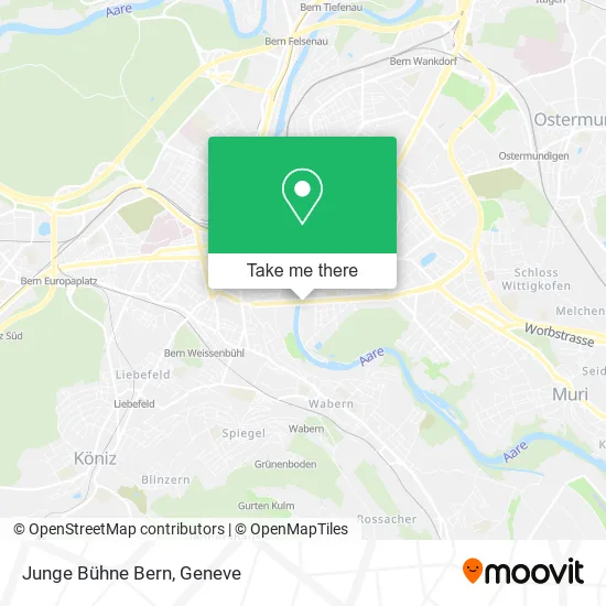 Junge Bühne Bern map