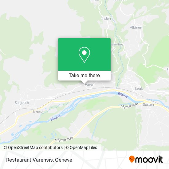 Restaurant Varensis map