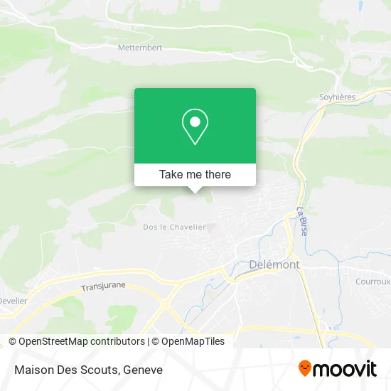 Maison Des Scouts map