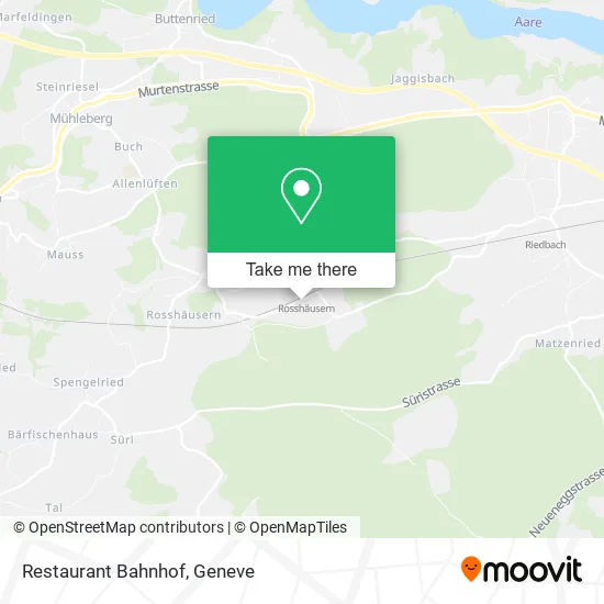 Restaurant Bahnhof map