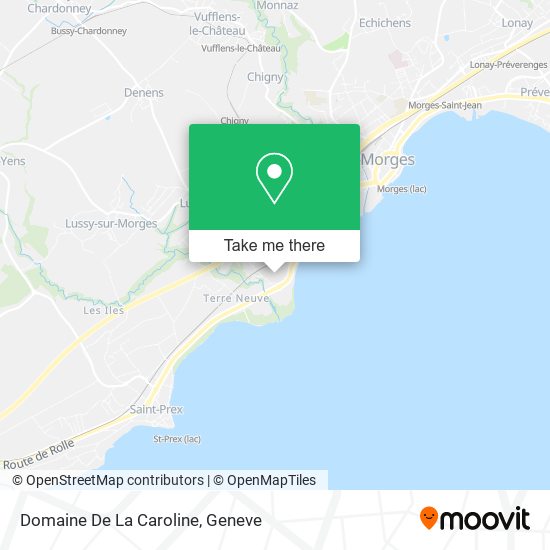 Domaine De La Caroline map
