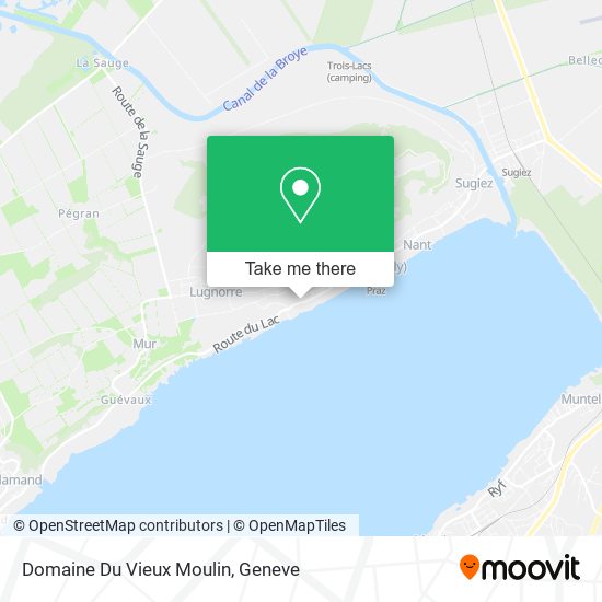 Domaine Du Vieux Moulin map