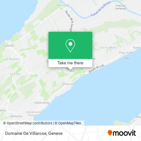 Domaine De Villarose map