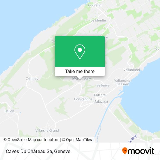 Caves Du Château Sa map